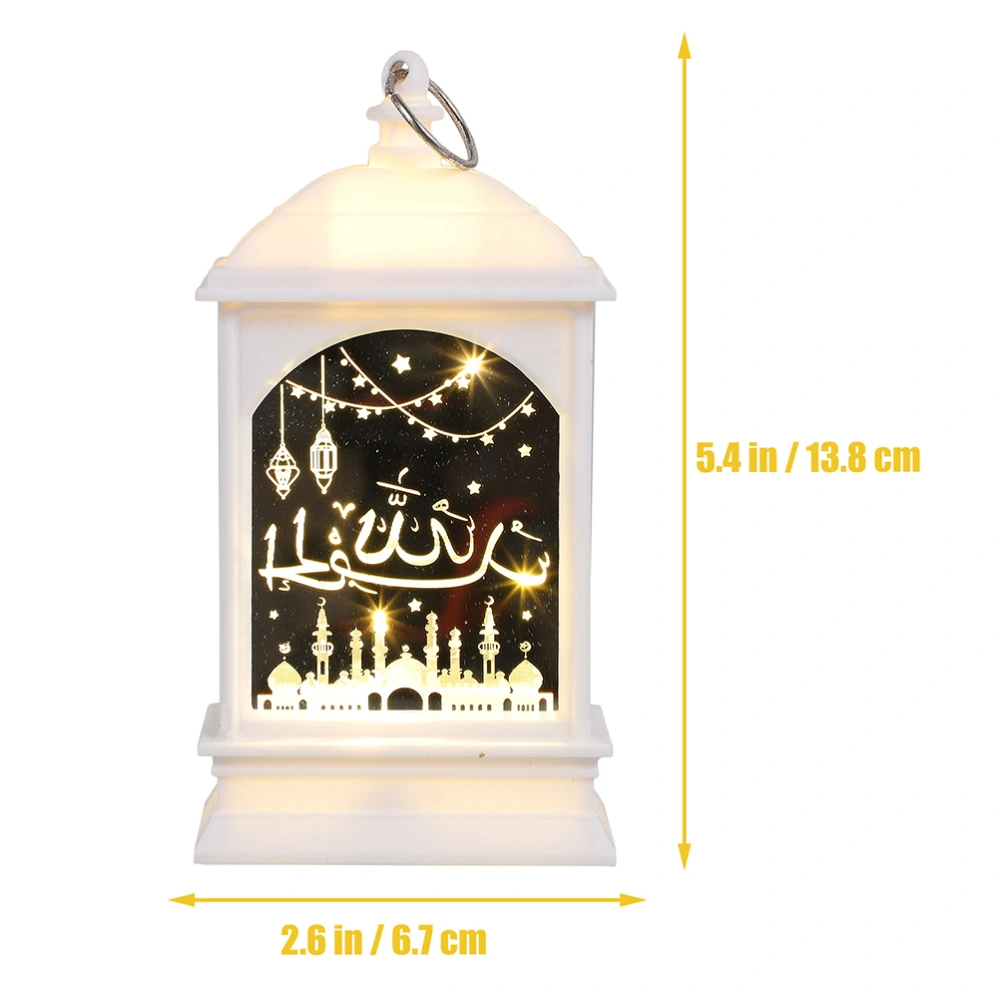 2pcs Retro Ramadan Lanterns Muslim Festival Decors Ramadan Lantern Ornaments