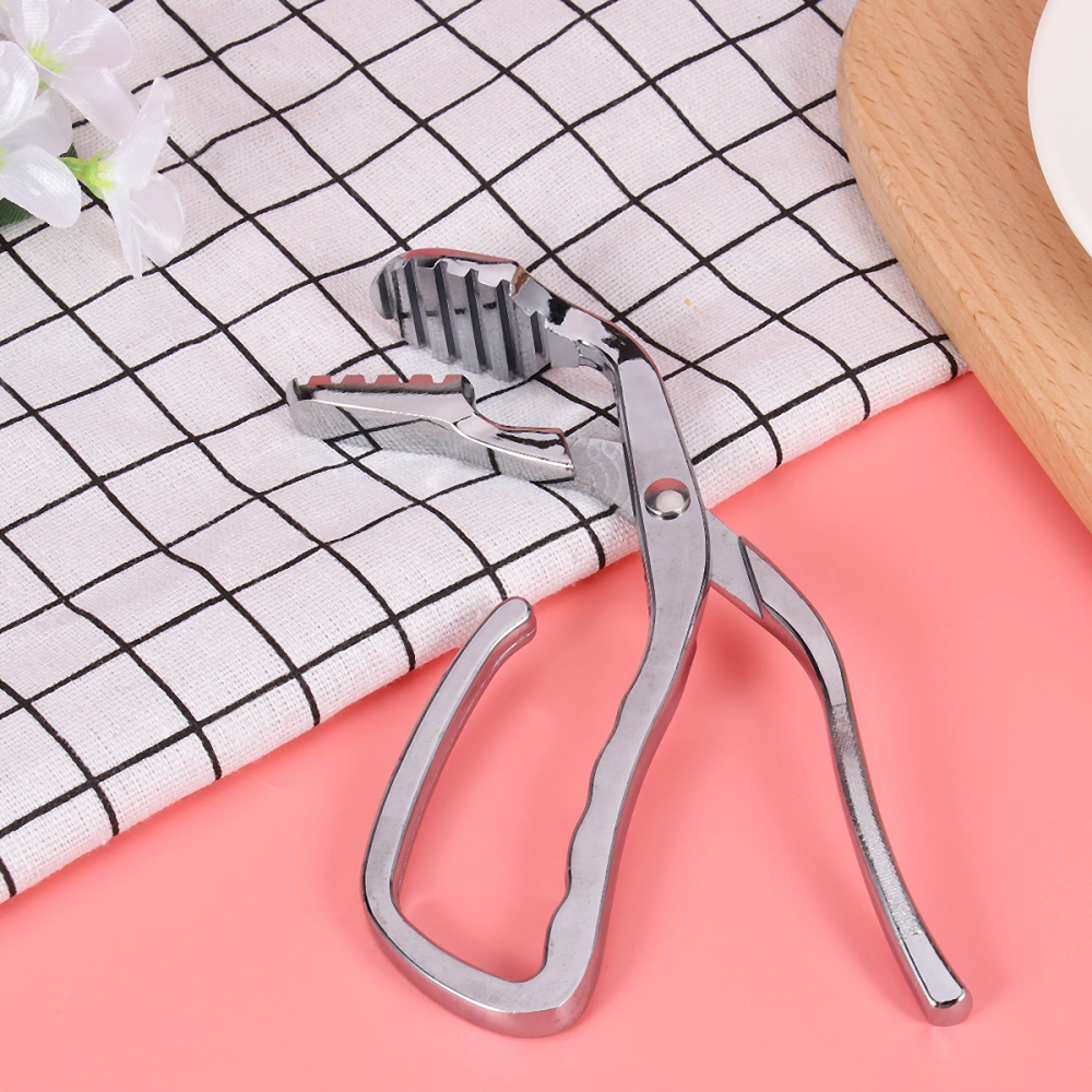 Multifunctional Zinc Alloy Baking Pan Tong Anti-Hot Dish Clip Pizza Pan Dish Pot Pliers Grip