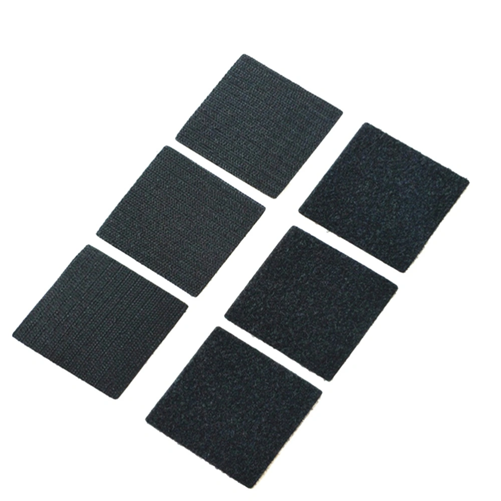 30pcs/pack Rug Anchor Hook and Loop Pads Non-slip Carpet Gripper for Corners and Edges(Square)