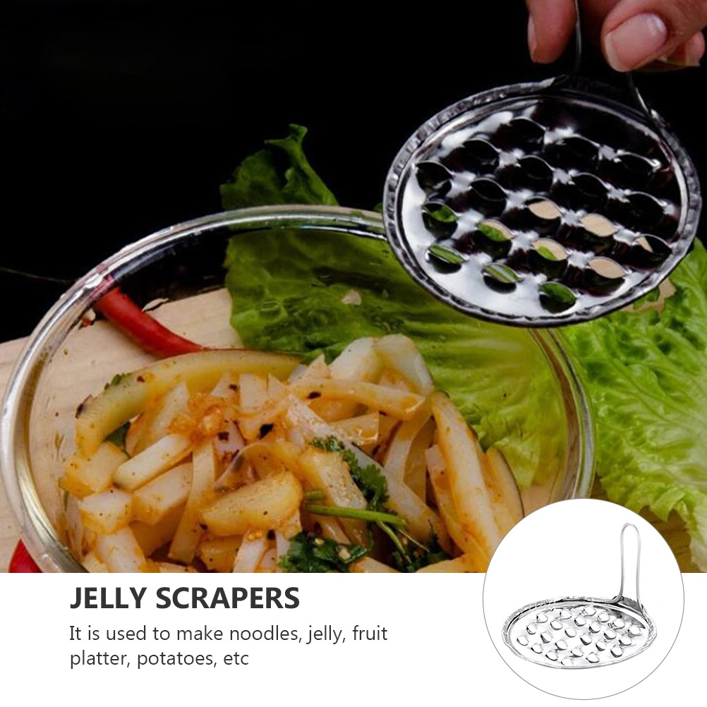 10pcs Portable Bean Jelly Scrapers Jelly Scraping Tools Cheese Scrapers for Home