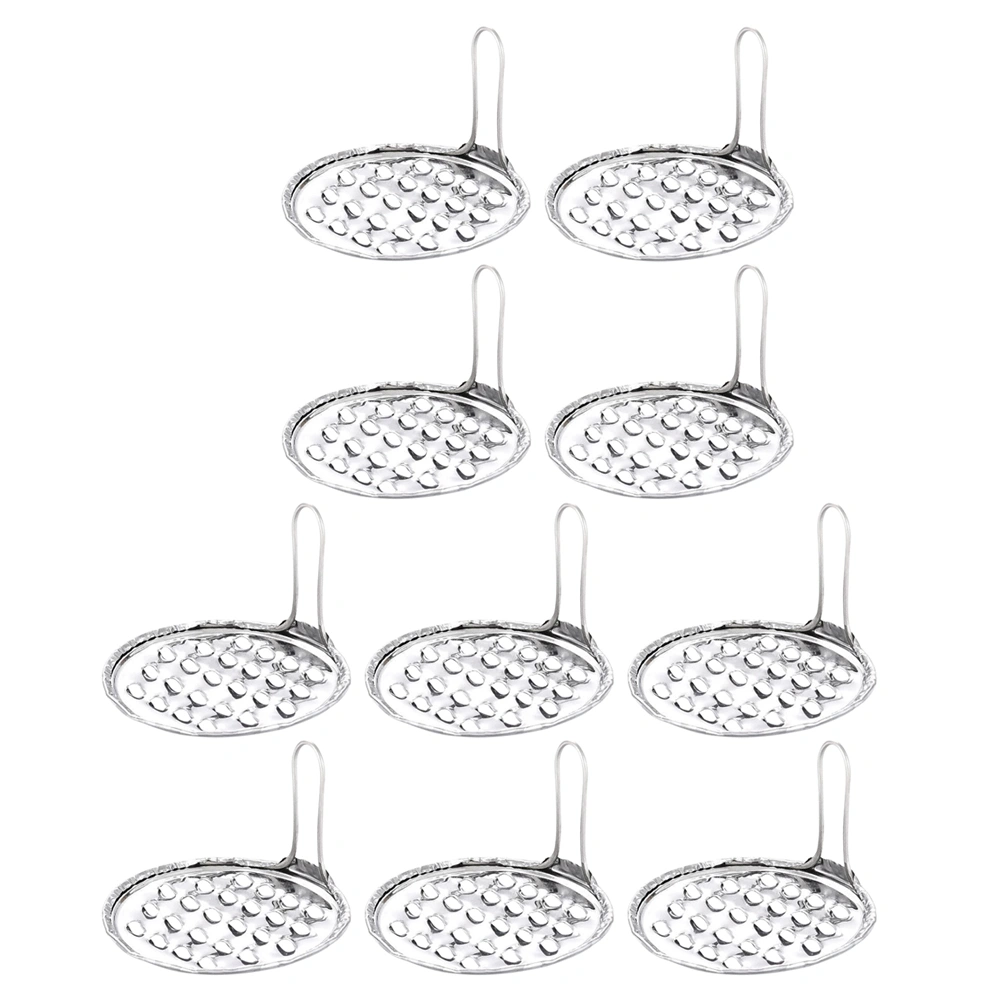 10pcs Portable Bean Jelly Scrapers Jelly Scraping Tools Cheese Scrapers for Home
