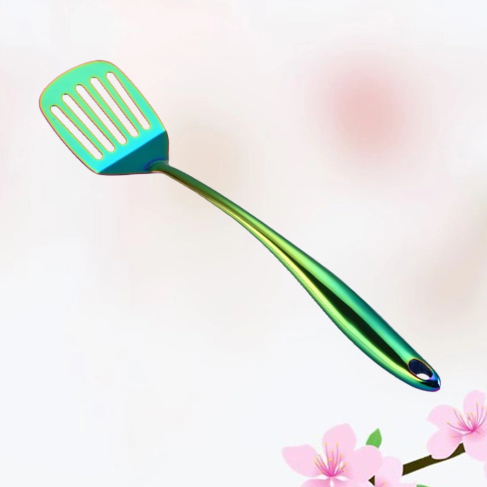 Stainless Steel Long Handle Colorful Frying Shovel Kitchen Cooking Use Shovel