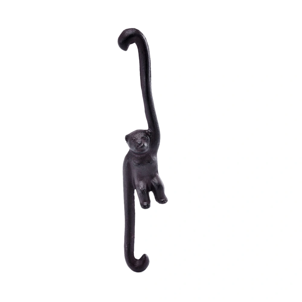 1PC Iron Creative Do Drilling Monkey Hook Kettle Hook S Hook