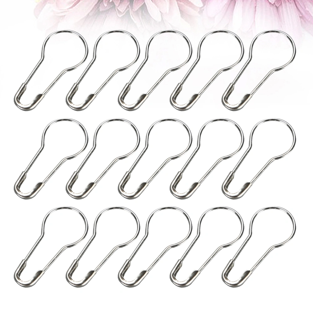 1000pcs Creative Safety Cucurbit Shape Safety Fashion Clothes Safety (Silver)