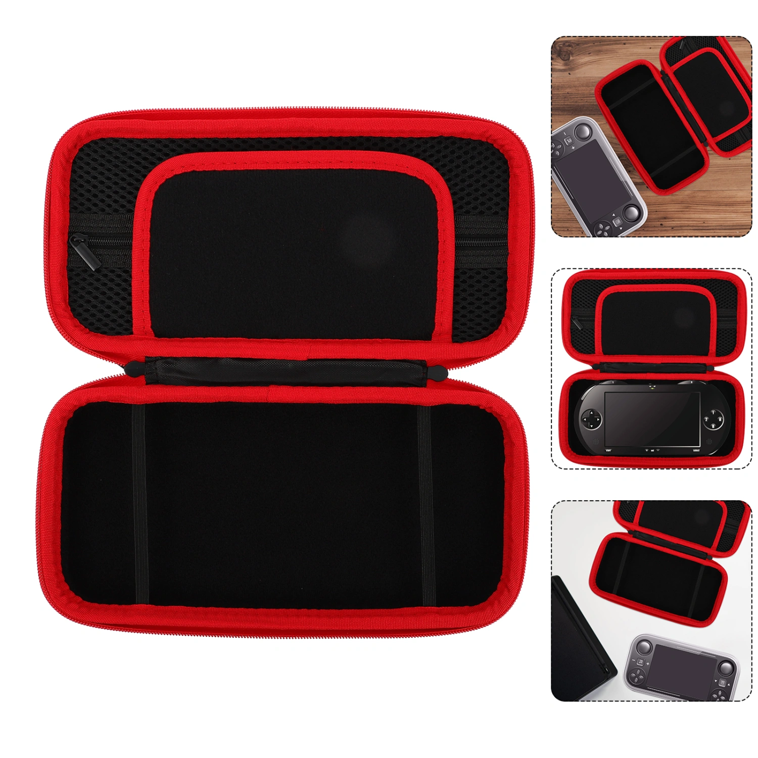 Game Console Bag EVA Carrying Case Handheld Pouch Compatible for Switch Lite