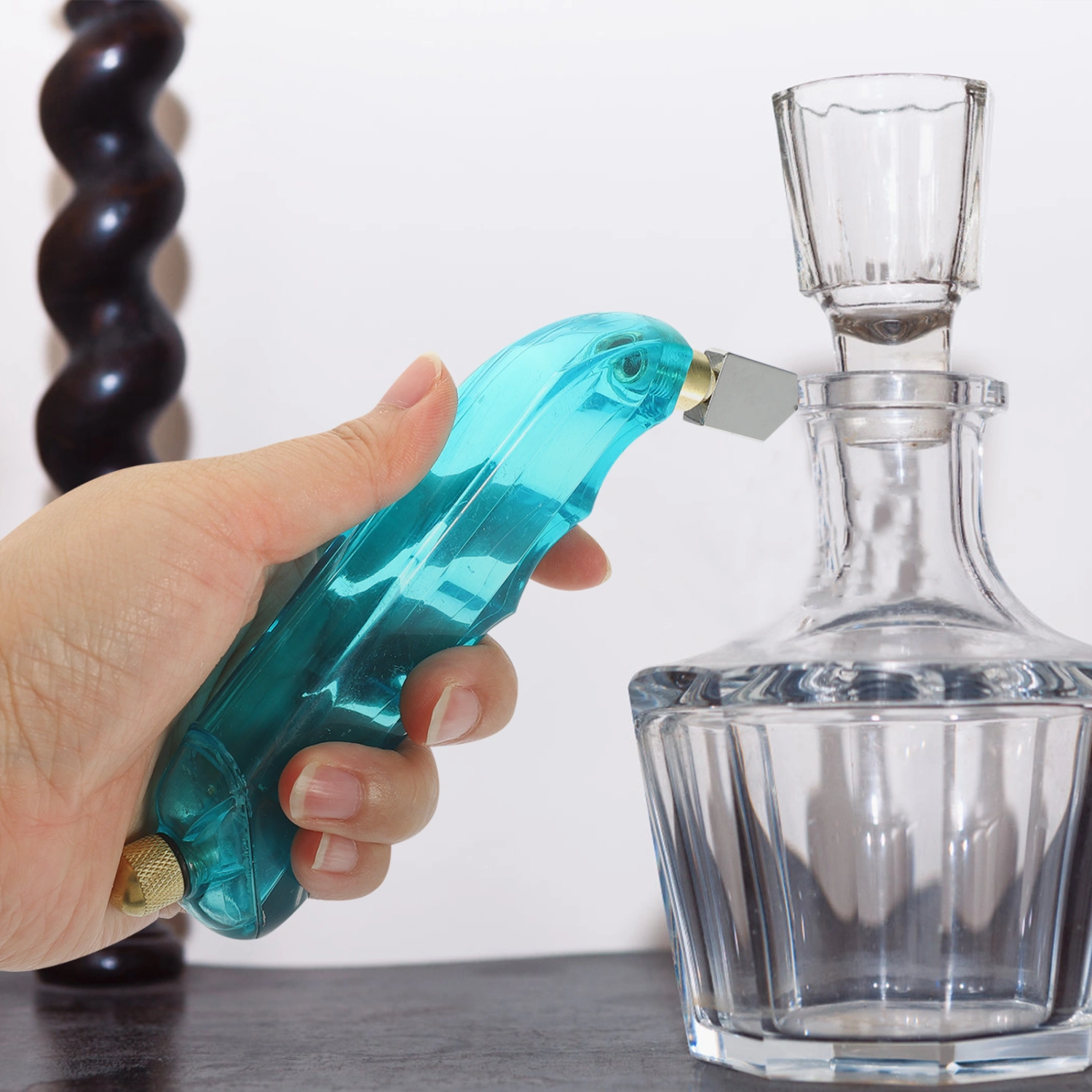 1 Set Bottle Cutter Oil Feed Glass Cutter Glass Cutting Tool Kit Cutting Device for Glass Bottle