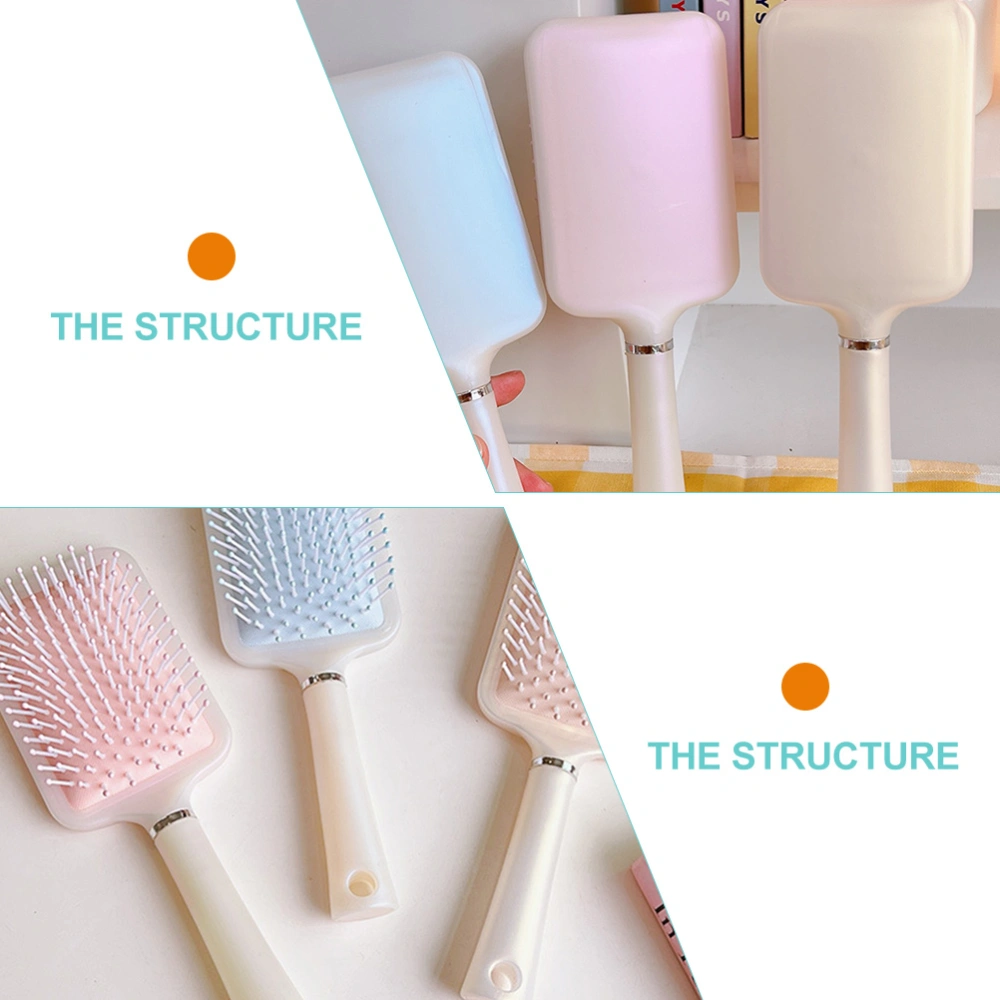 2pcs Paddle Brushes Head Massage Brush Detangle Hair Brushes for Women