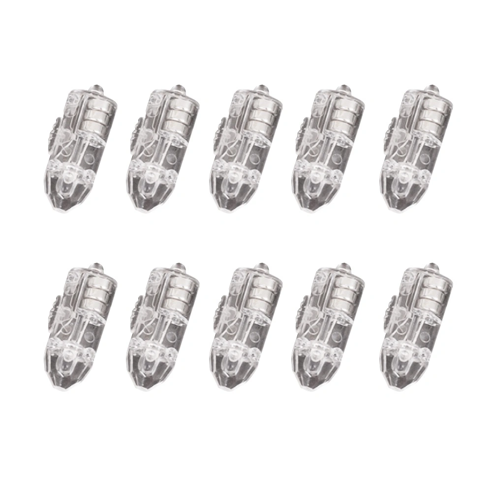 50 Pcs Bullet LED Balloon Lights Mini Luminous Lamps for Lantern Bar Christmas Wedding Party Decoration (Warm White)