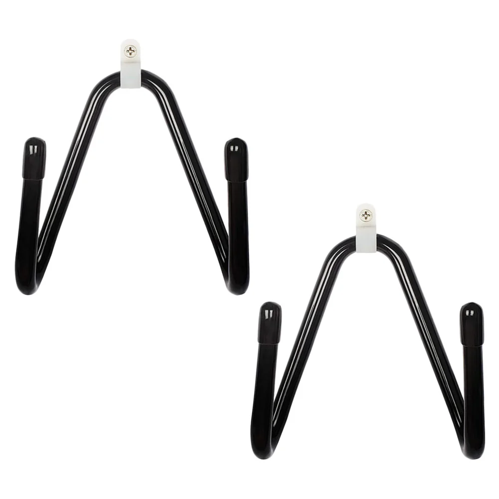 1 Set of Surfboard Wall Hook Sliding Plate Display Hook Surfboard Hanger (Black)