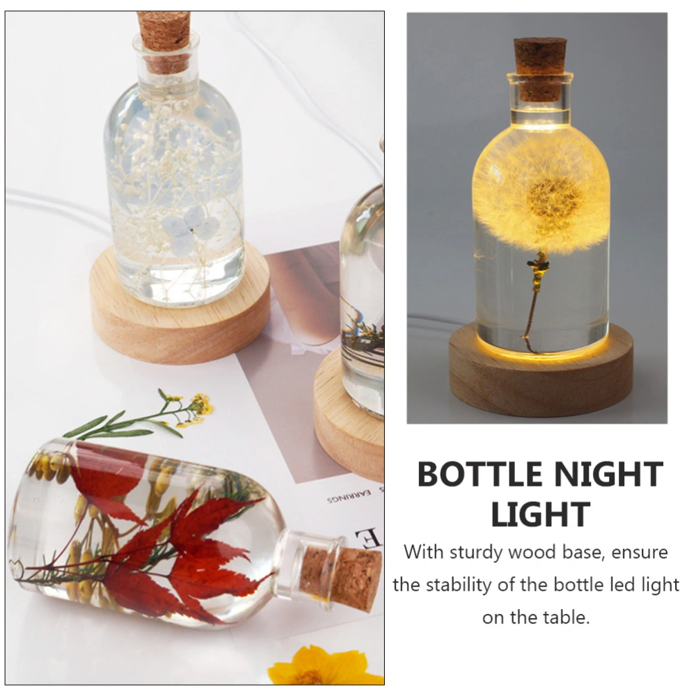 1 Set Bright DIY Bottle Light Pretty DIY Light Mold Delicate DIY Light Bulb Mold