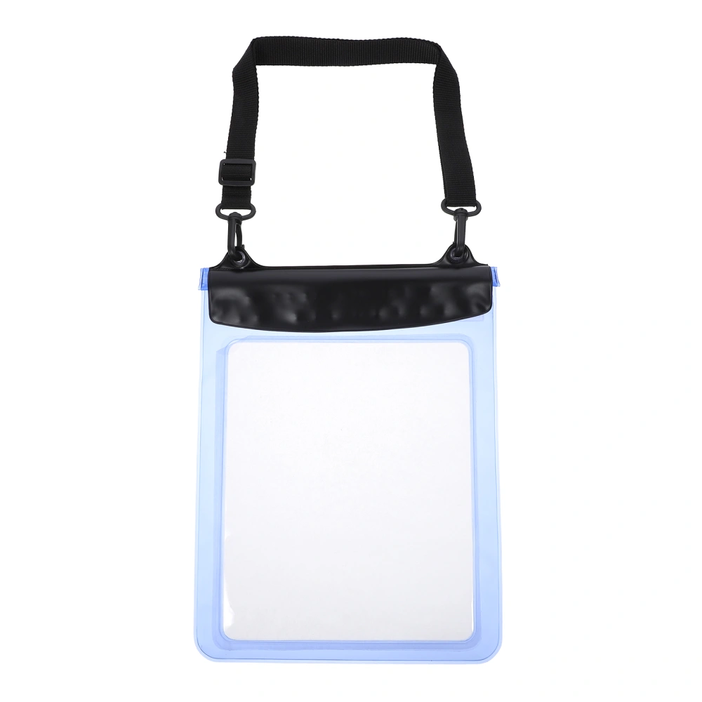 Universal Waterproof Case Waterproof Tablet Case Premium Tablet Pouch Dry Bag for 10.1 Inch Tablet(Blue)