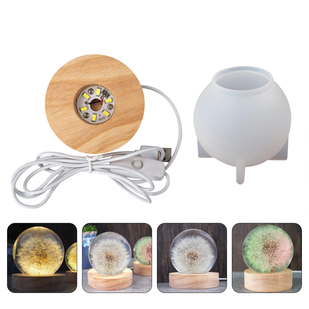 1 Set Pretty DIY Light Mold Lovely DIY Light Bulb Mold Modern DIY Lamp Bulb Mold