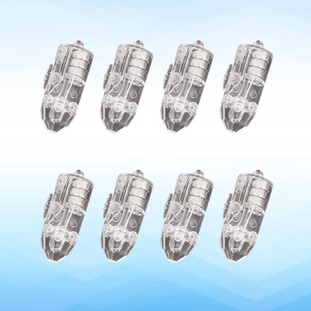 50 Pcs Bullet LED Balloon Lights Mini Luminous Lamps for Lantern Bar Christmas Wedding Party Decoration (Colorful)