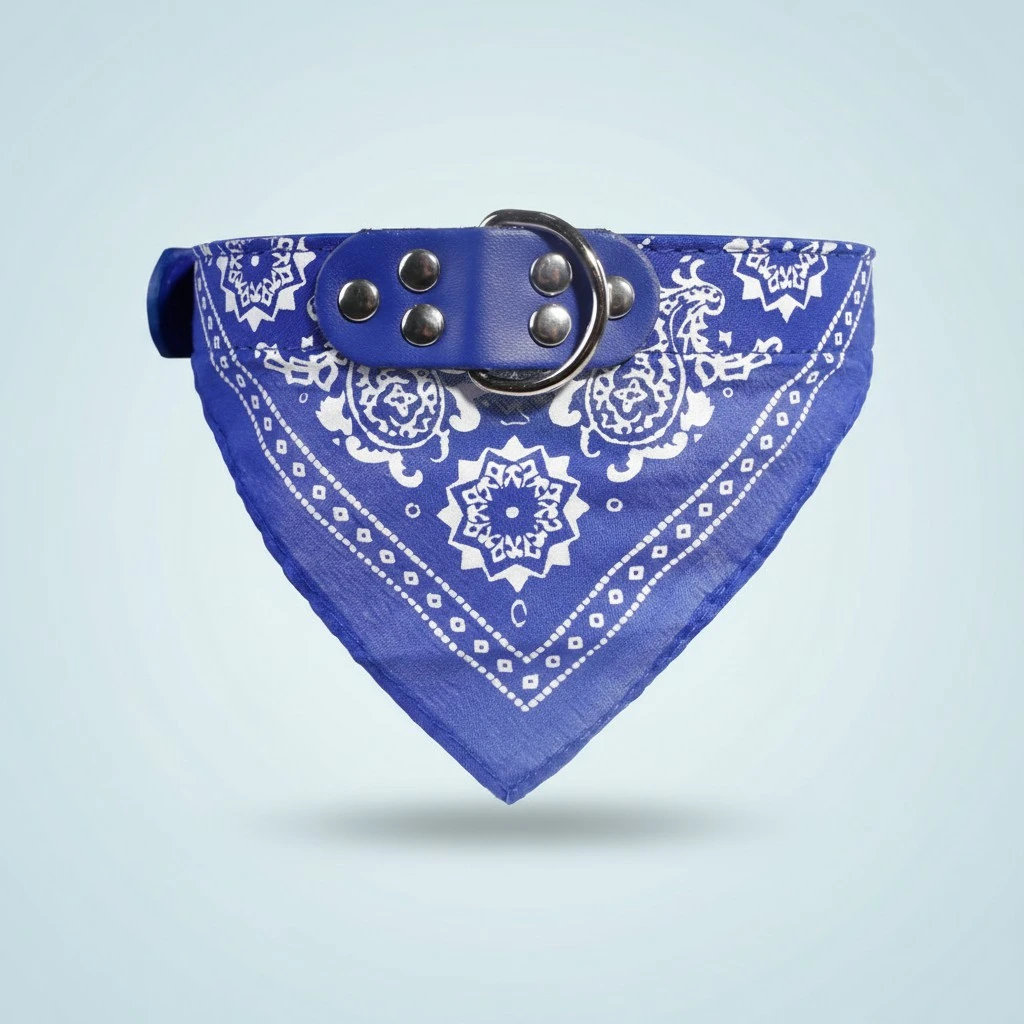 8Pcs Adjustable Pet Dog Puppy Dog Neck Scarf Bandana Collar Neckerchief Dog Neck Decor Puppy Supply(Random Color)