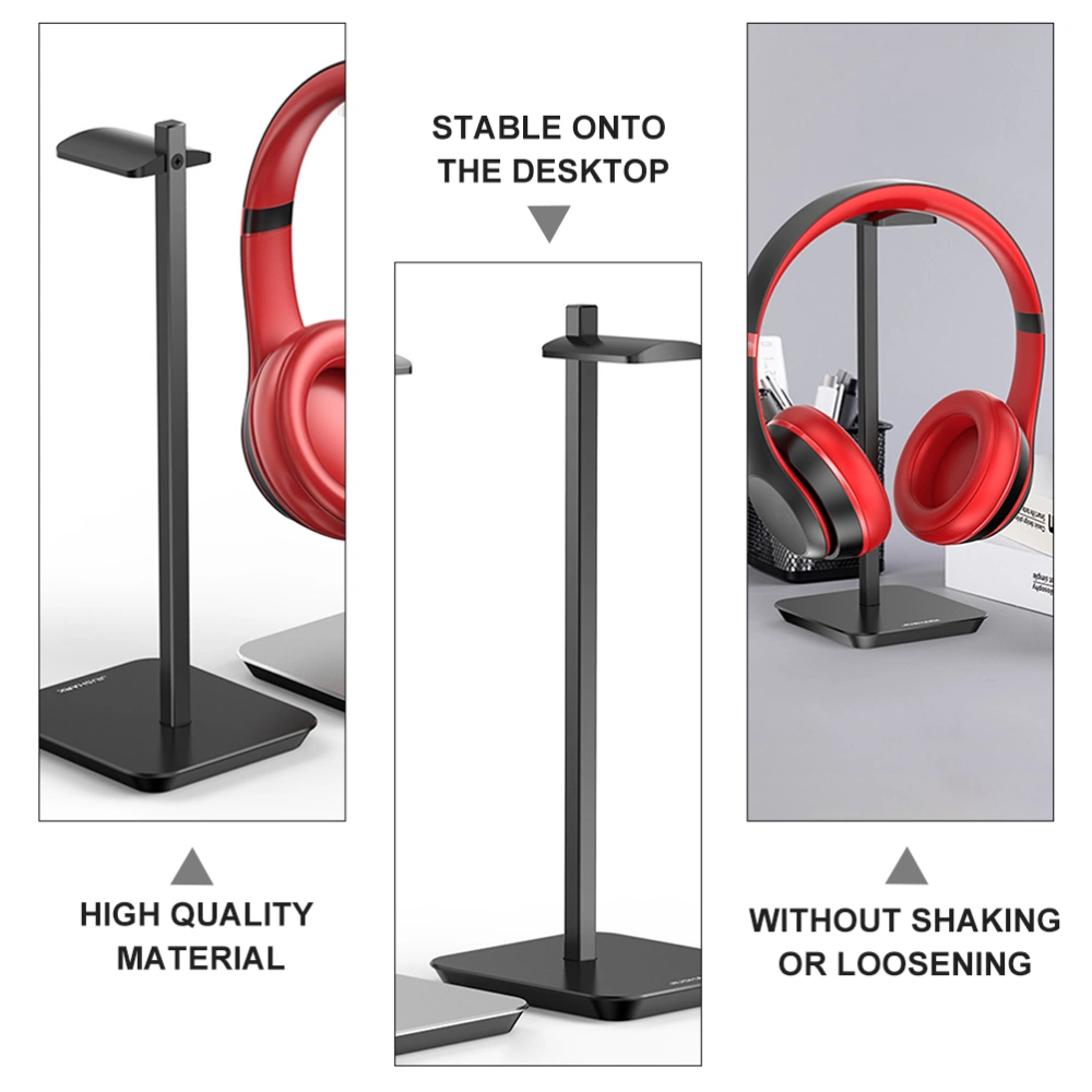 Headset Bracket Aluminum Alloy Tabletop Over Ear Headset Display Stand