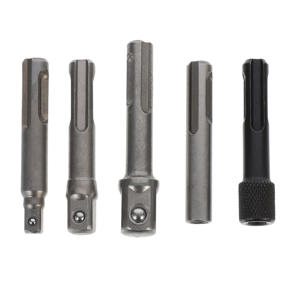 5pcs Socket Adapter Convert Connecting Rod Electric Hammer Conversion Connector