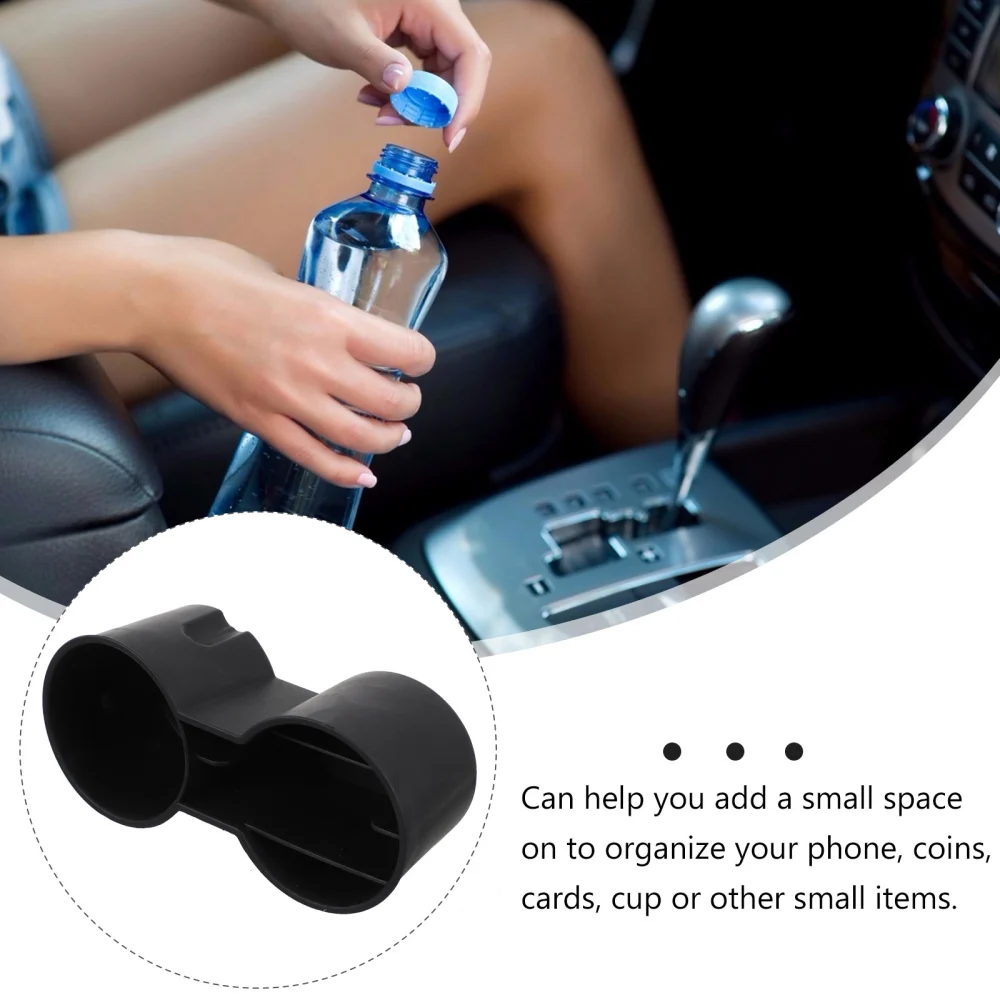 Plastic Car Cup Holder Slot Phone Storage Box Compatible for Tesla Model3/Y