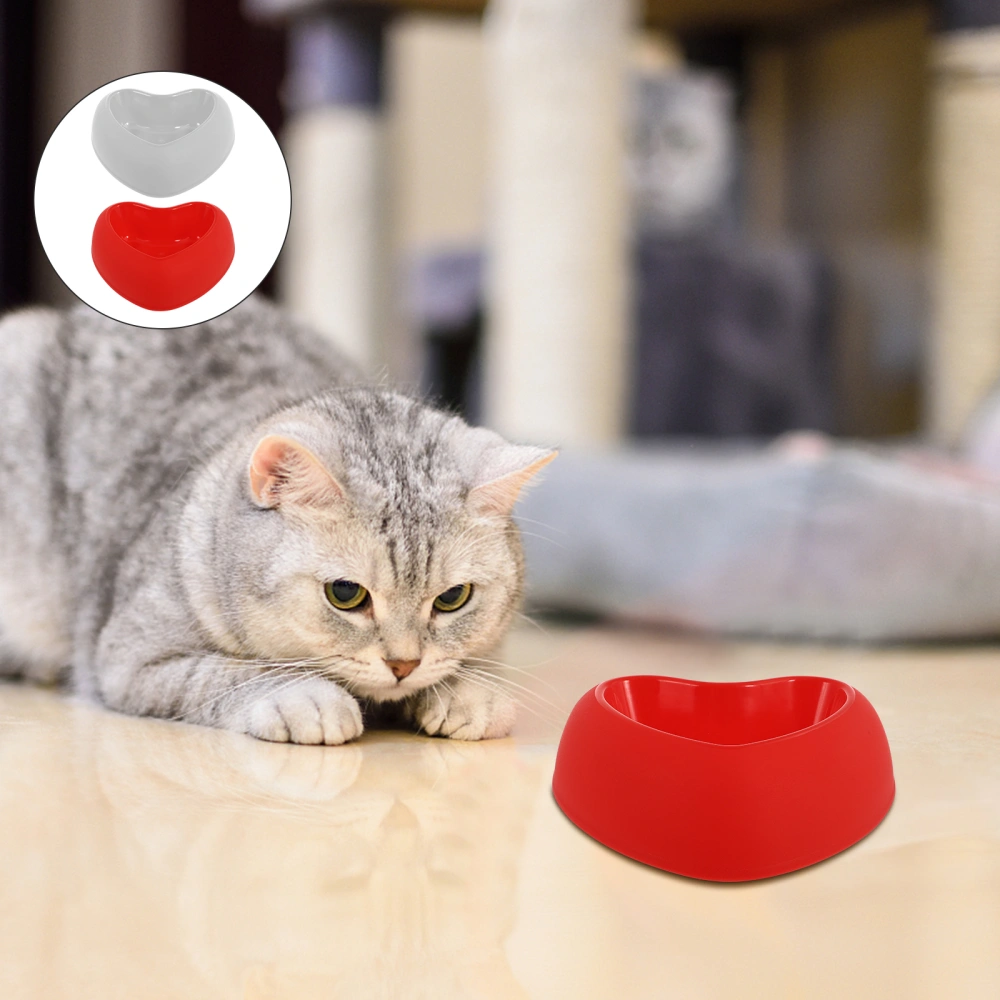 2Pcs Practical Pet Slows Feeding Food Bowls Dish Bowls Pet Dog Eating Bowls