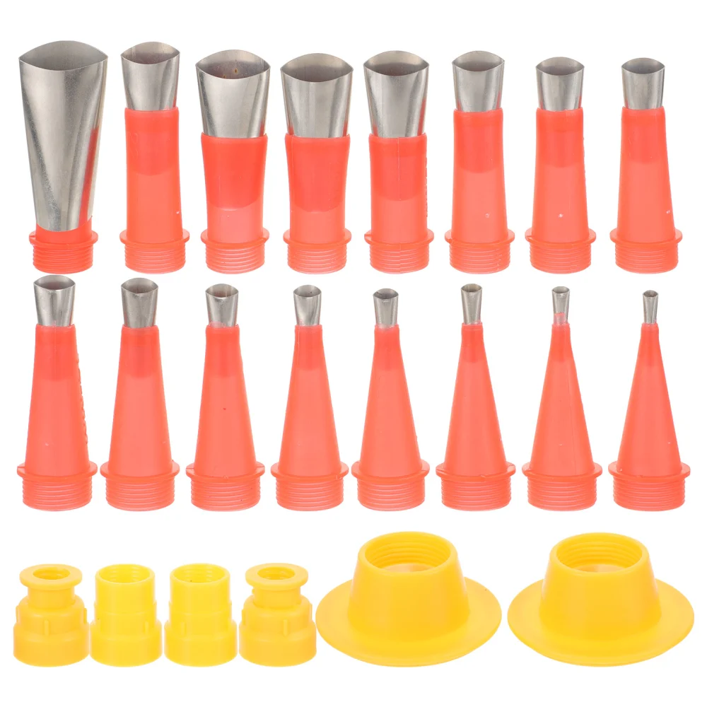 1 Set Caulking Nozzle Applicator Finishing Tool Caulk Kit Caulking Nozzle Finisher Tips Tools