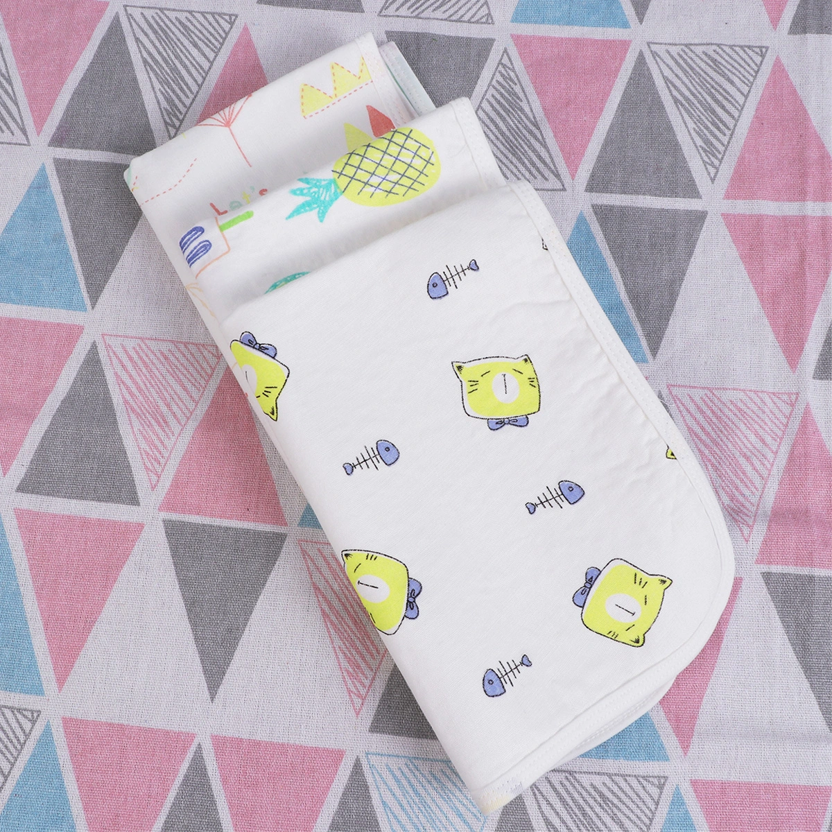 3PCS 2 Layers Changing Pad Waterproof Diaper Changing Mat Non-slip Waterproof And Washable for Baby Infant
