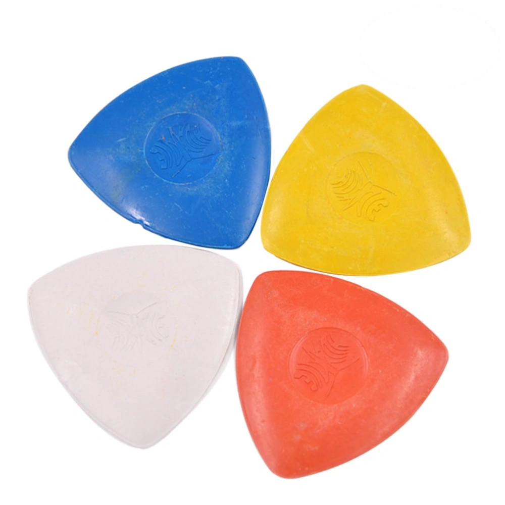 10pcs Triangle Tailors' Chalk Sewing Tailor Chalks Multi-colour Dressmakers for Fashion Designer DIY Making Sew Machines Spare Parts (Colorful)