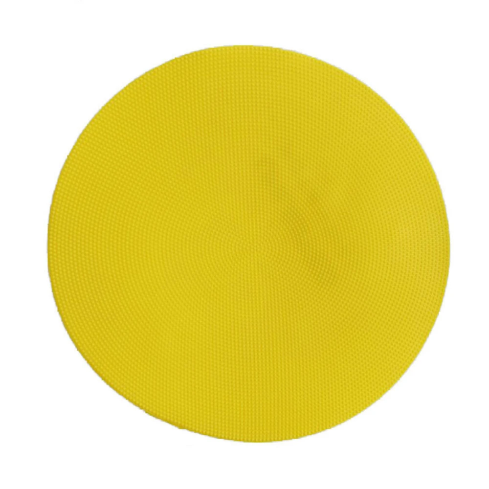 5 Pcs Reusable Sports Spot Markers Football Training Sign Dish Plate Marker Tray for Indoor Outdoor (Yellow, Red, Blue, White, Orange Style, 1 for Each)