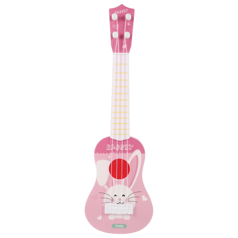 Kids Ukulele Toy Strings Instrument Guitar Plaything Musical Instrument Model