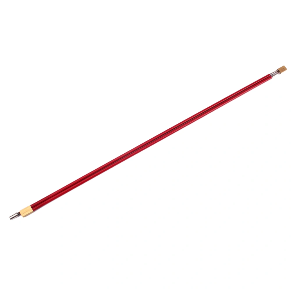 Two Way Dual Action Guitar Truss Rod 610mm with Brass Head (Red)