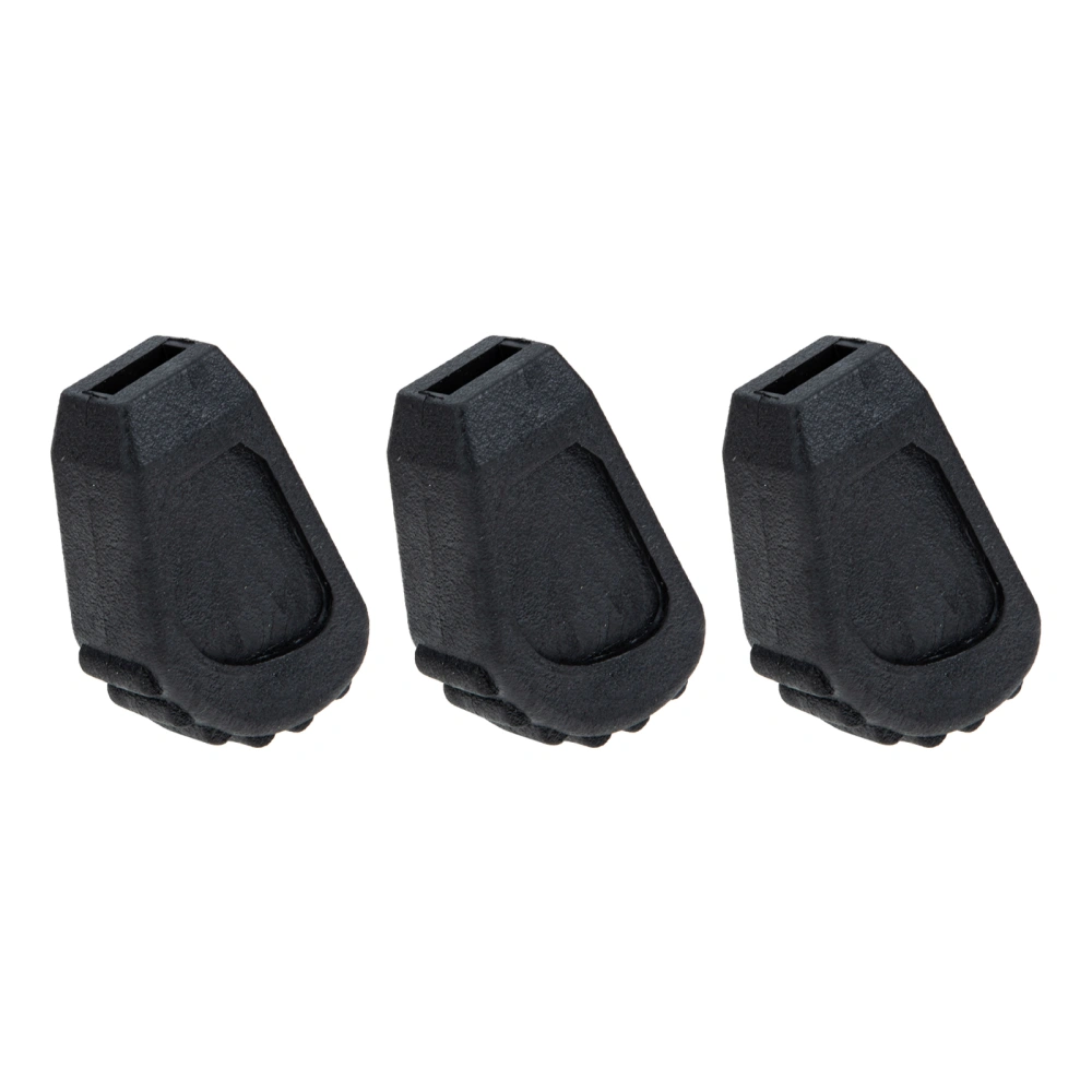 3Pcs Rubber Seats Pads Drum Kit Stool Pads Playing Stool Mats Floor Protectors