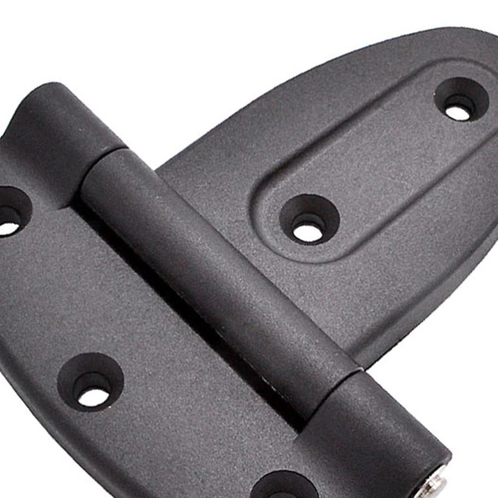 2Pcs Practical Nylon Hinge Thicken Practical Home Accessories Hinge for Cabinet Drawer(Black)