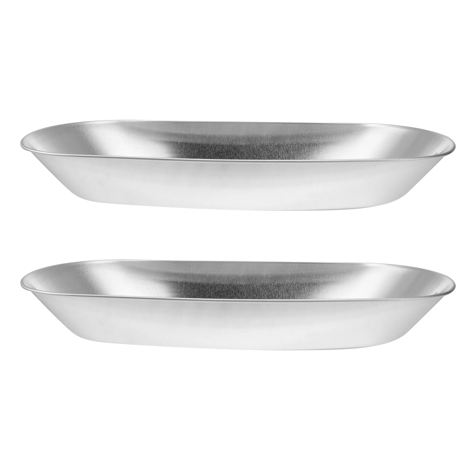 2PCS Tinplate Cake Dish Retro Design Beads Rings Earrings Storage Dish