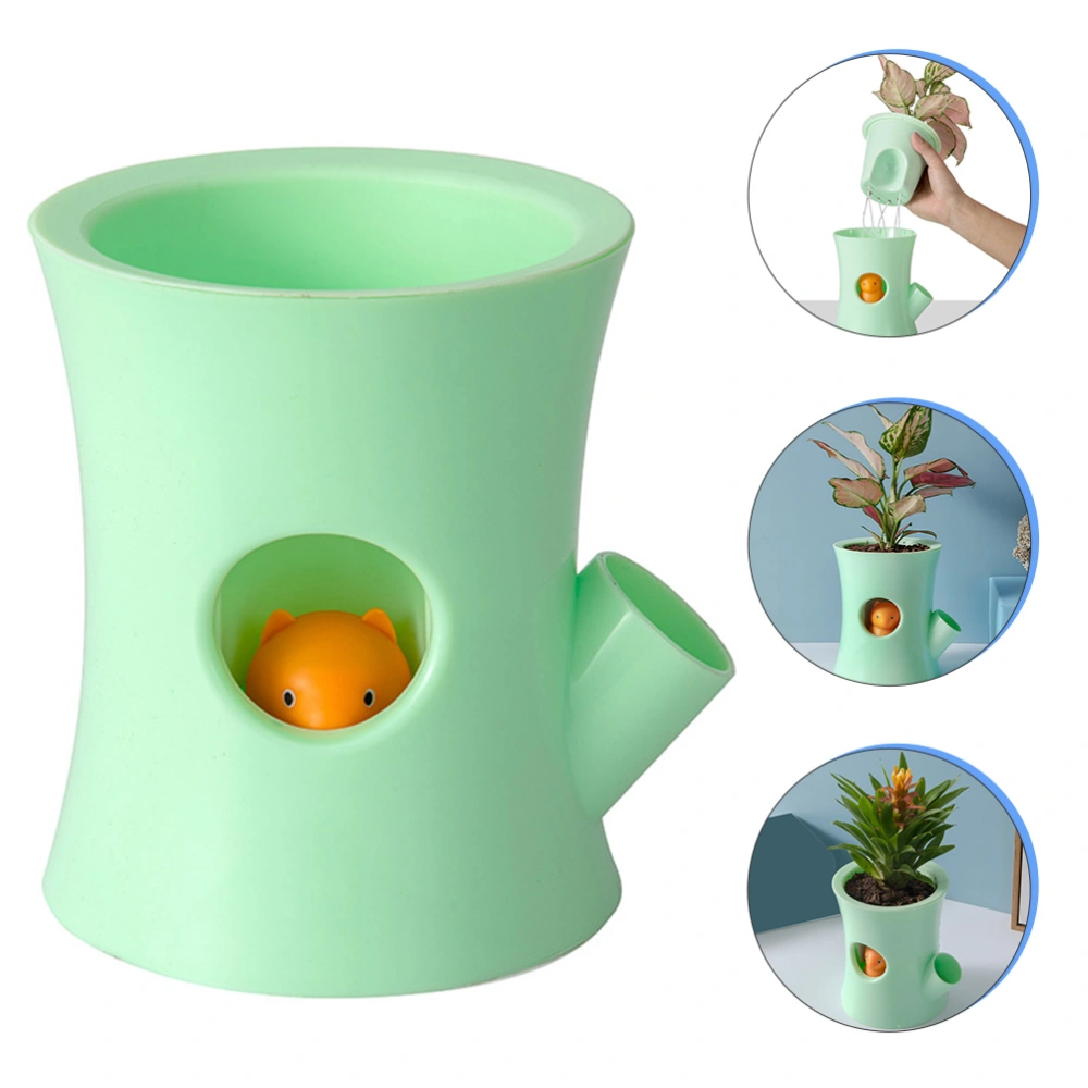 Self Watering Pot Water Absorption Flowerpot Creative Squirrel Flowerpot