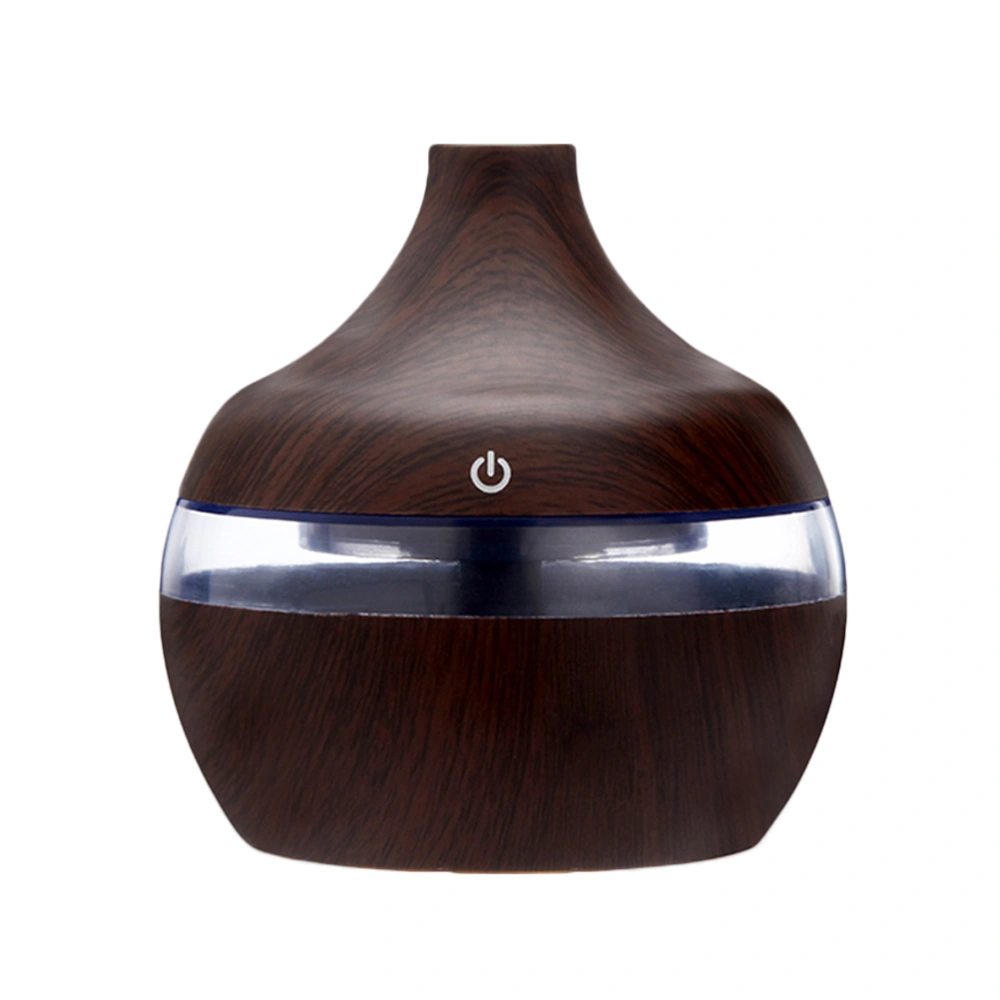 Ultrasonic Air Aroma Humidifier with 7 Color LED Lights Electric Aromatherapy Essential Oil Aroma Diffuse (Deep Wood Line)