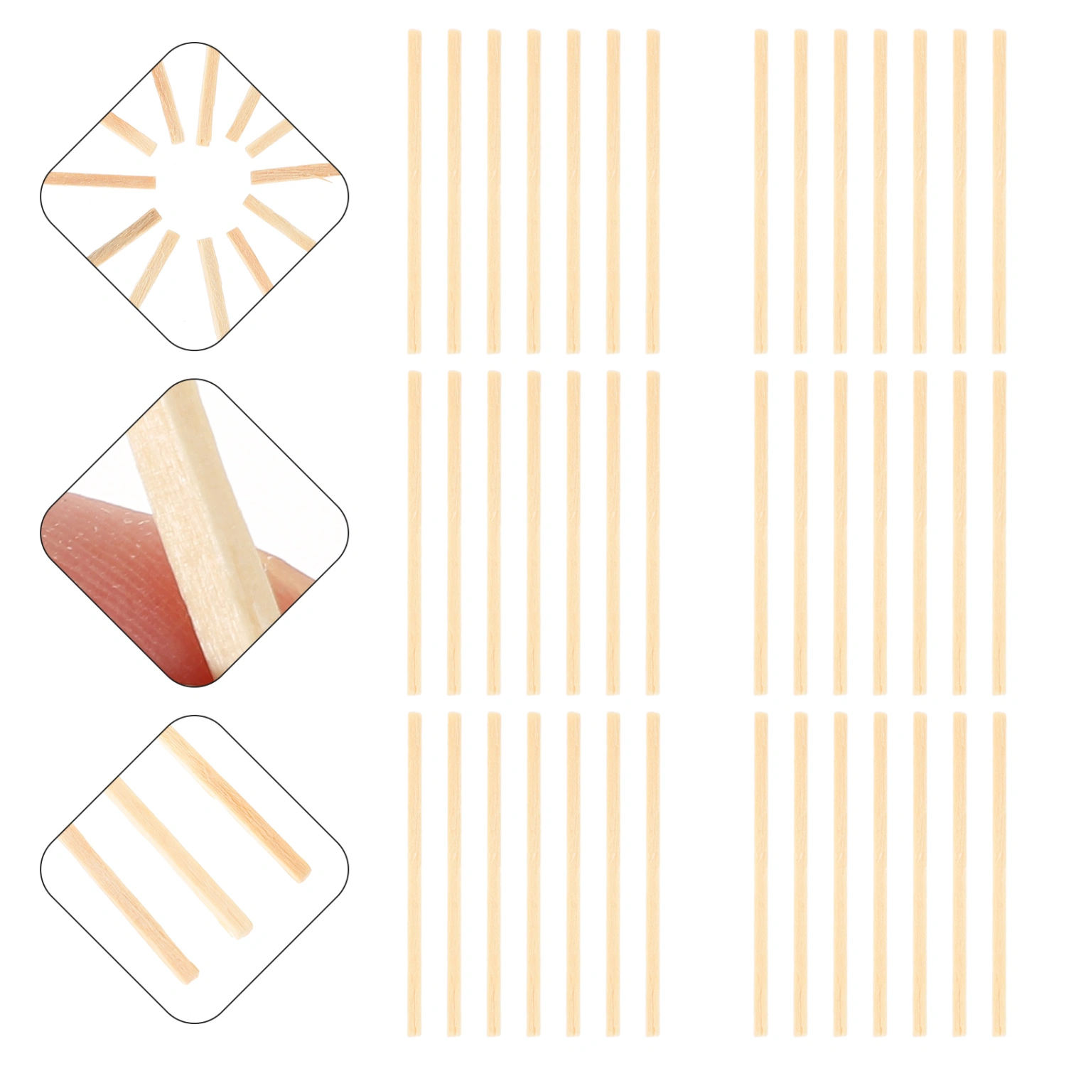 Practical Children's Handmade Materials Pack Interesting Ice Cream Sticks Supplies
