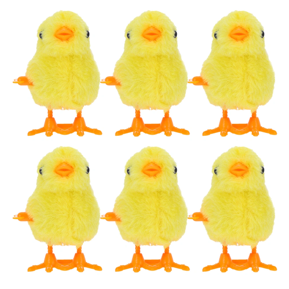 12Pcs Small Plush Chick Toy Easter Basket Fillers Home Decoration Kids Toys