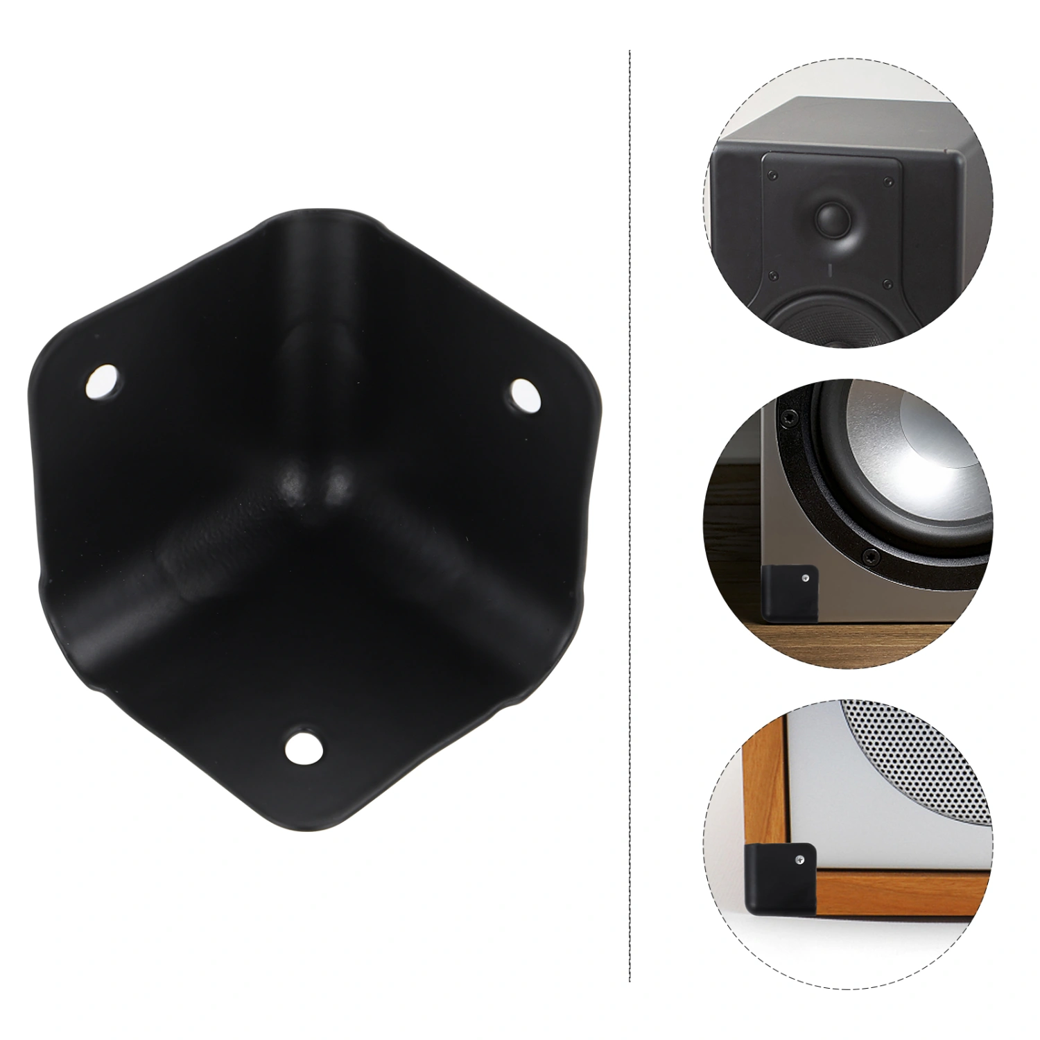4pcs Speaker Corner Iron Guards Anti-collision Corner Protective Guards