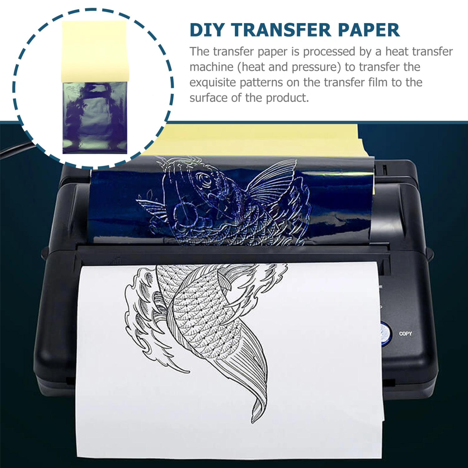 1 Bag A4 Tattooing Paper Tattoos Thermo Transfer Papers Tattoos Accessories