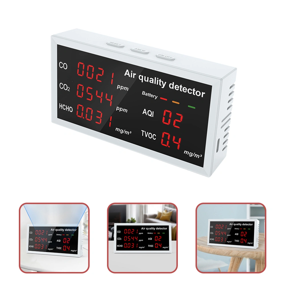 Air Quality Monitor Home Air Quality Tester Co2 Meter Tester