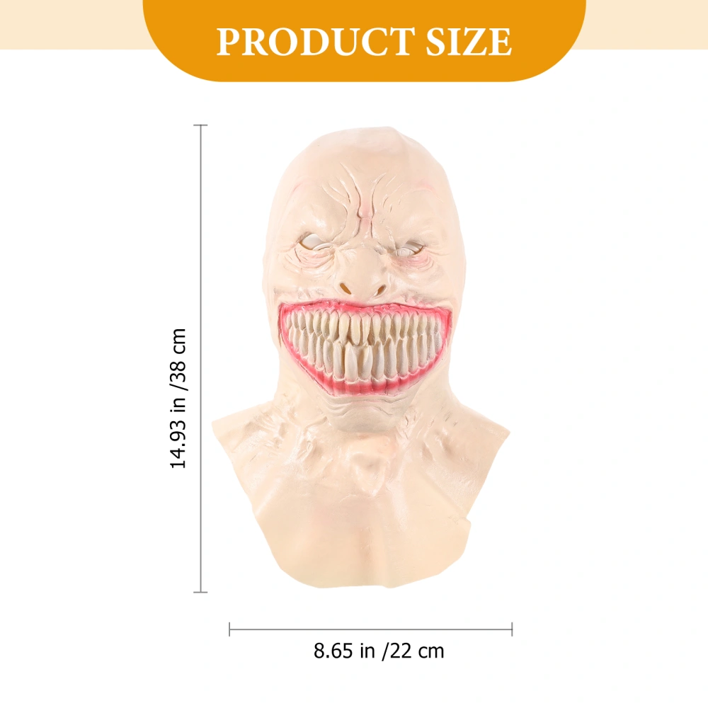 Halloween Scary Mask Evil Person Face Mask Latex Halloween Mask Halloween Party Cosplay Mask