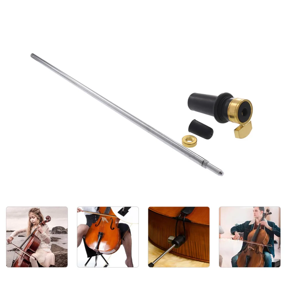 1Pc Cello Support Tool Stainless Steel Tail Post Support Rod (Assorted Color)