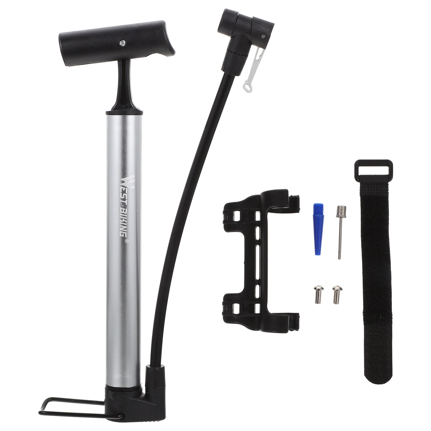 1 Set of Bike Pump Portable Bike Air Pump Cycling Bike Pump Front Fork Bike Pump