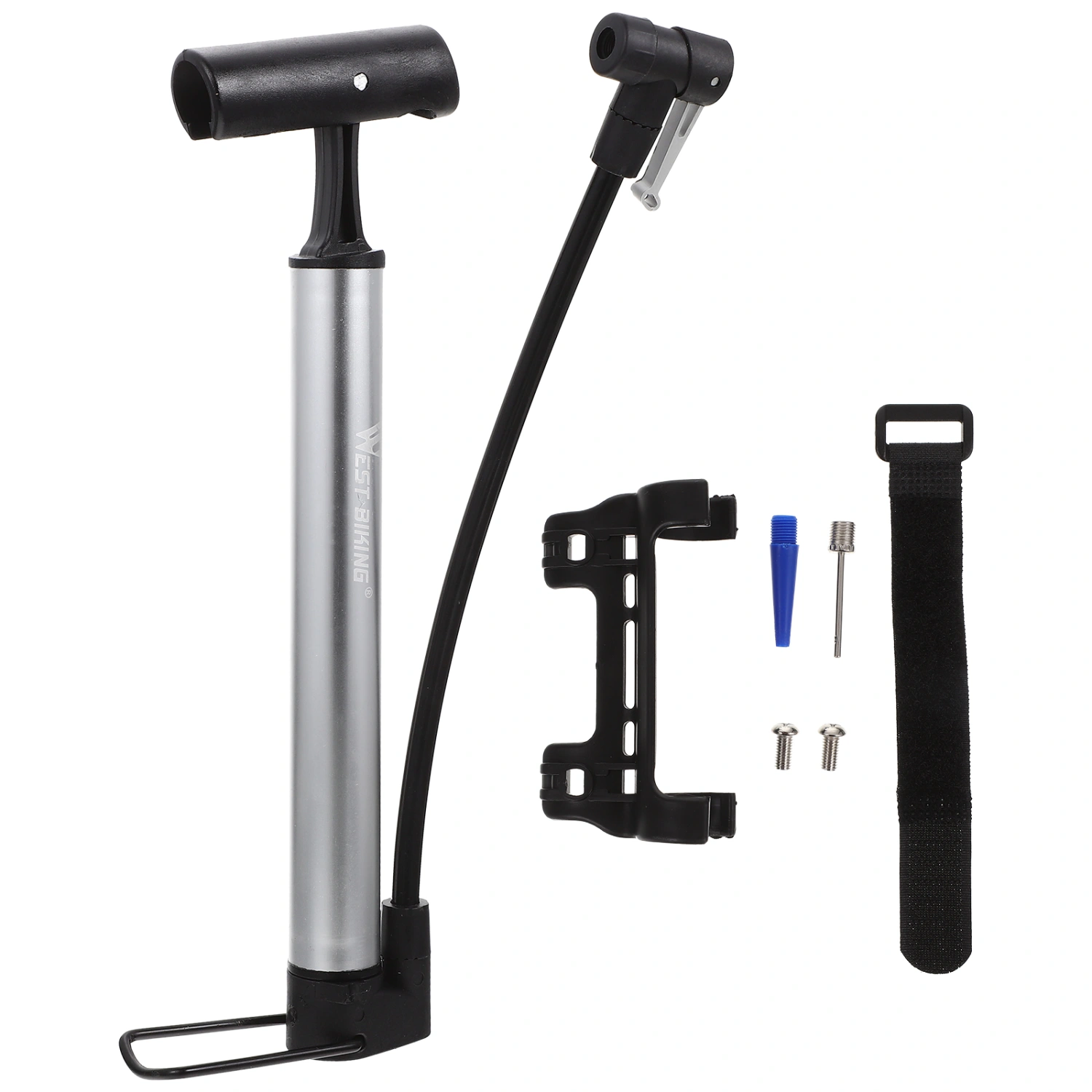 1 Set of Bike Pump Portable Bike Air Pump Cycling Bike Pump Front Fork Bike Pump