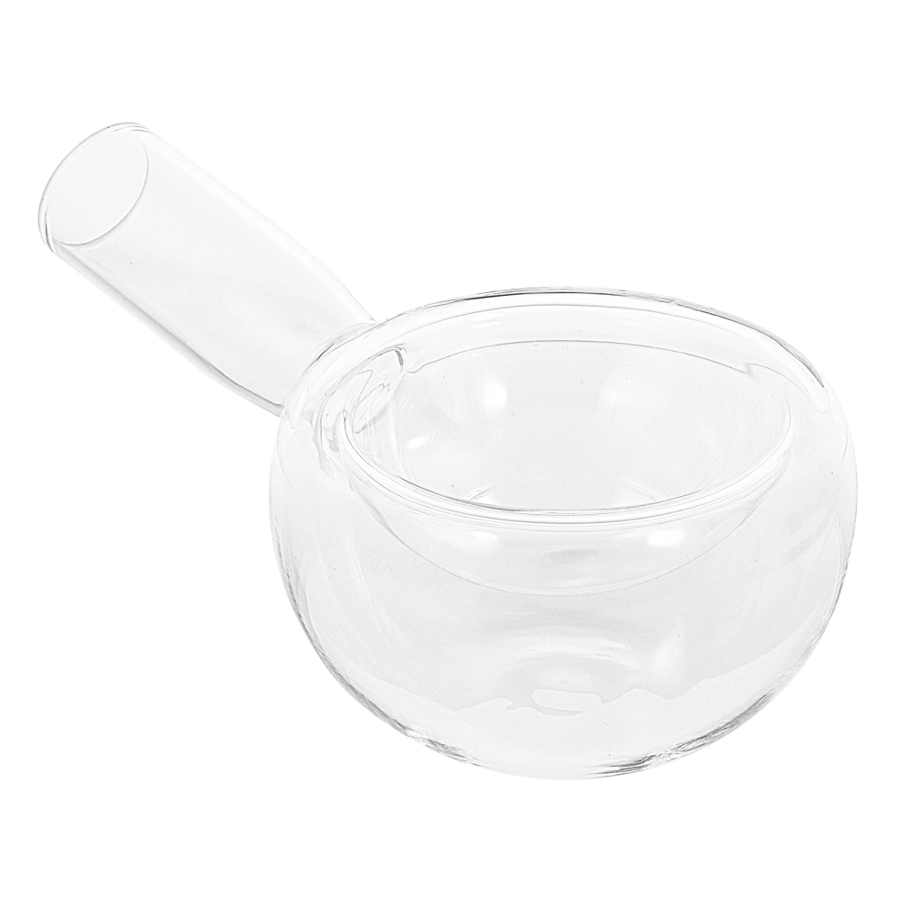 1pc High Borosilicate Glass Dry Ice Creative Tableware Liquid Nitrogen Smoking Tableware