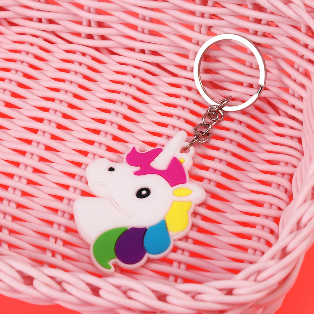 TOYMYTOY 40pcs Unicorn Keychains Key Ring Decoration Party Favor Party Supplies Decorations (Random Style)