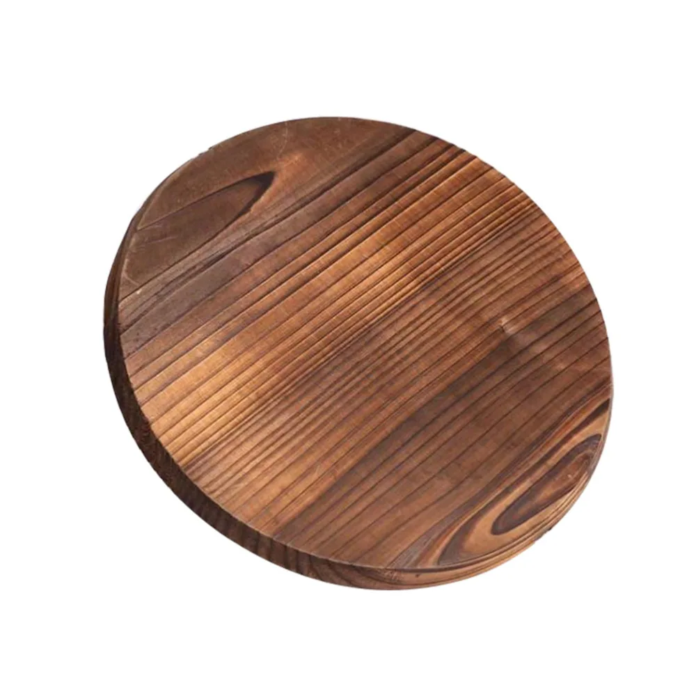 1Pc Household Pot Cover Wooden Pot Lid Splicing Pot Cover Protection for Kitchen