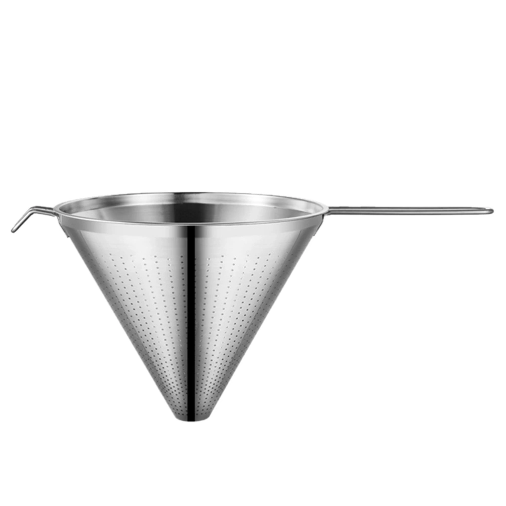 1 Pc Stainless Steel Coffee Funnel Handheld Coffee Filter Cup Tea Slag Funnel