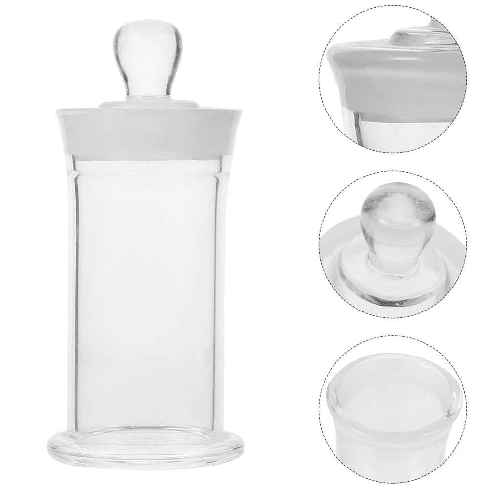 Sample Storage Bottle Clear Laboratory Bottle Practical Glass Sample Vial