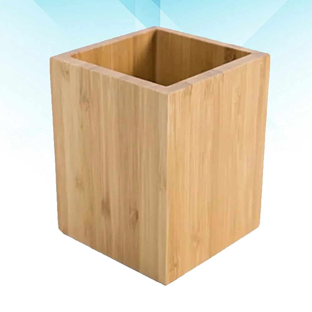 Delicate Bamboo and Wood Organizing Boxes Office Stationery for Desktop Use