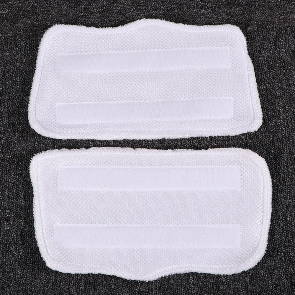 8pcs Replacement Microfiber Cloth Pad Cover for H2O Steam Mop S3111 (White)