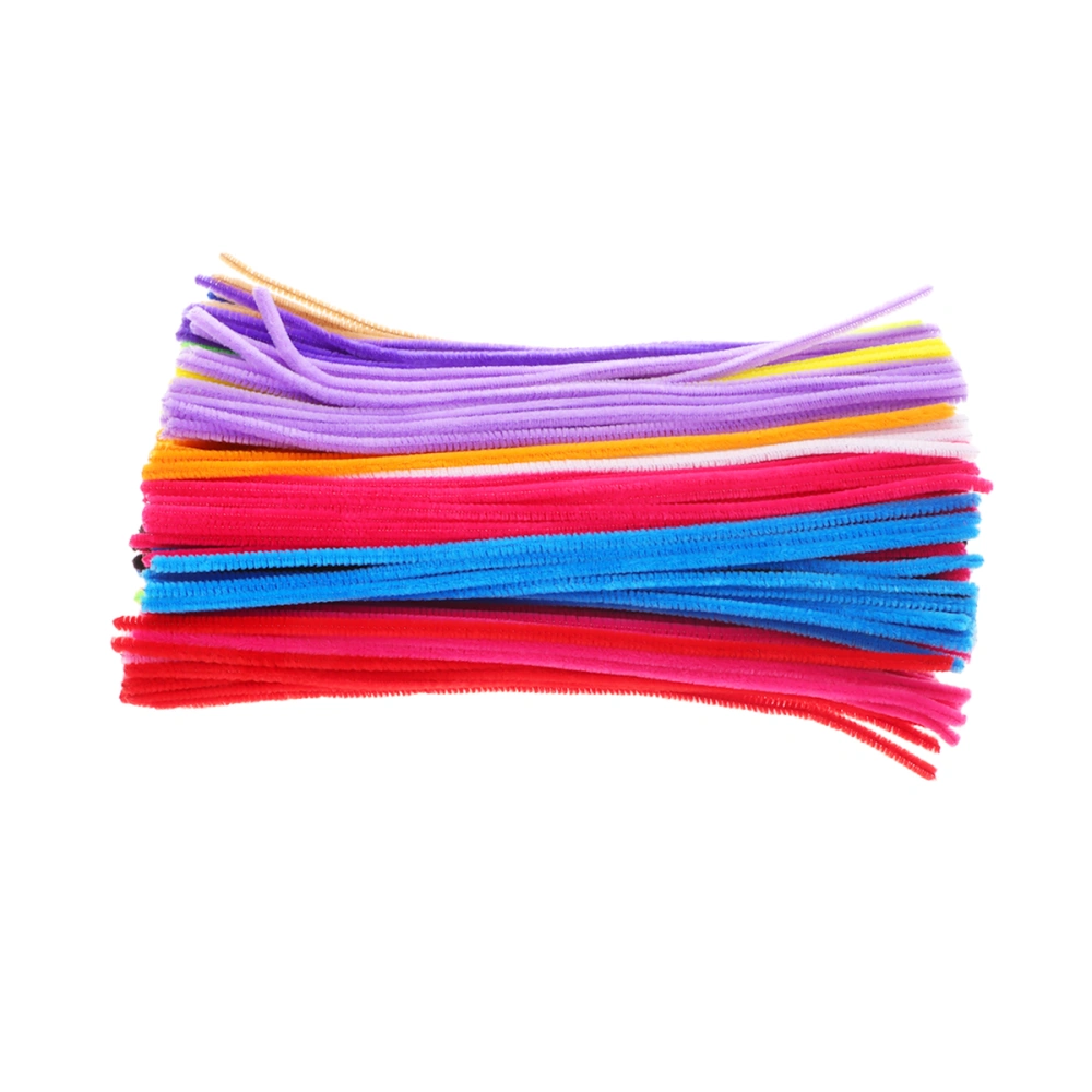 300pcs Colorful Twisted Stick Children Handmade DIY Making Props Kids Educational Toy Colorful Wool Handmade Art DIY Craft Materials